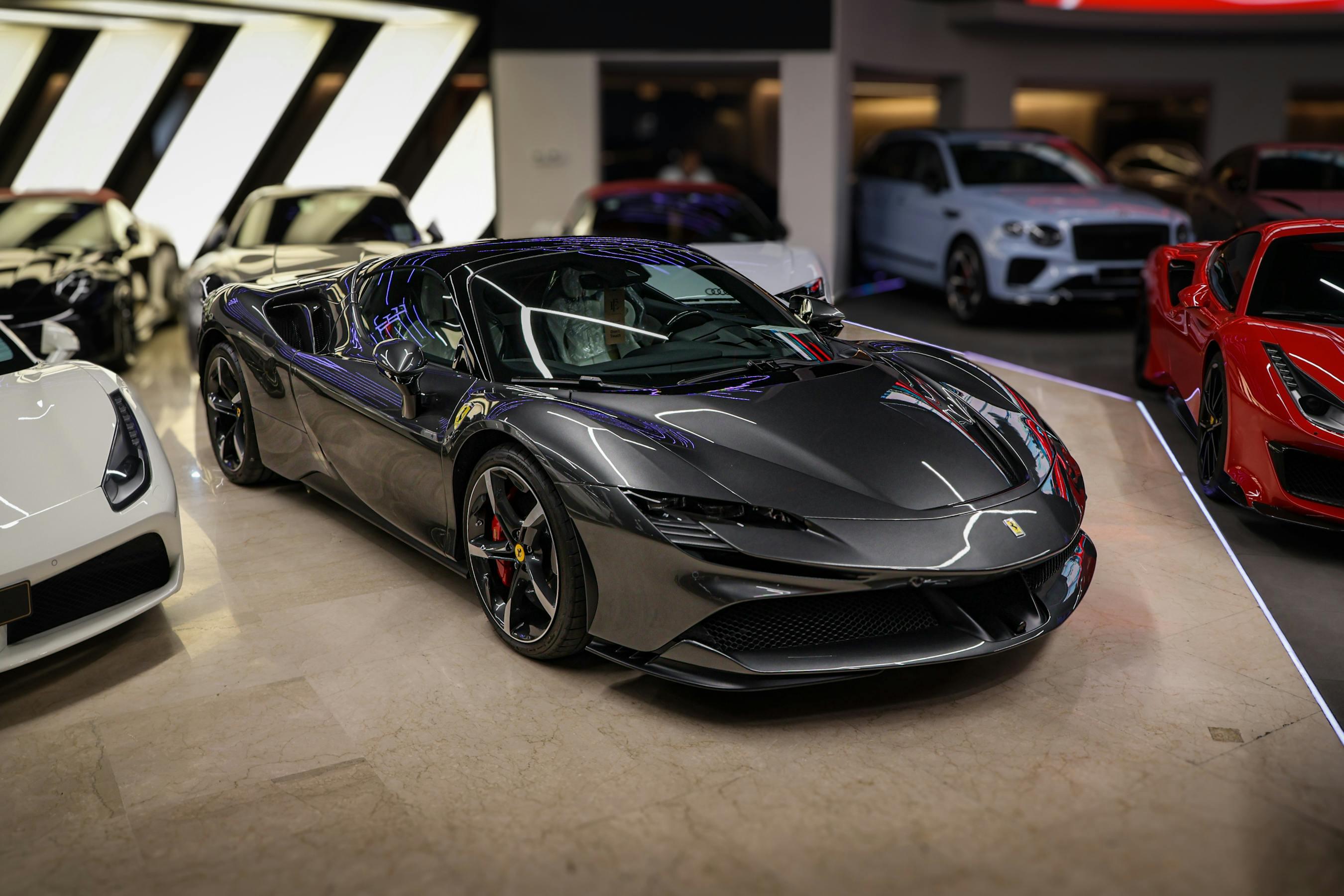 Luxury car detailing products